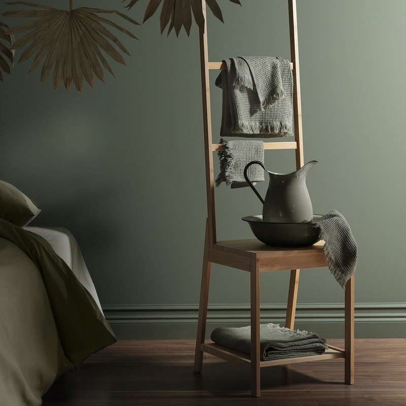 حوله دستی ایکیا مدل IKEA VALLASAN سایز 30×30 سانتی متر